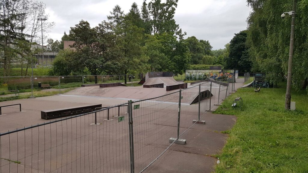 Największy skatepark w Olsztynie zamknięty sport Olsztyn, Wiadomości