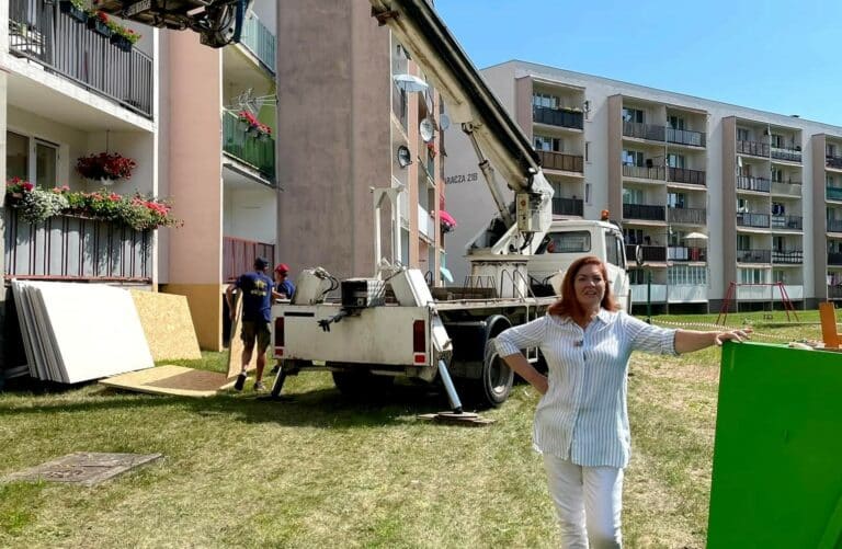 Katarzyna Dowbor i „Nasz Nowy Dom” na Mazurach odnawia mieszkanie w bloku