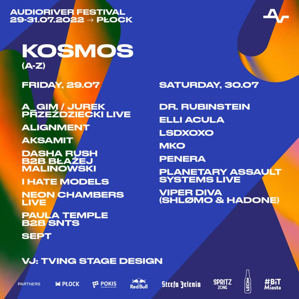 Festiwal Audioriver w Płocku – to już 15. edycja! Wystąpi ponad 120 artystów