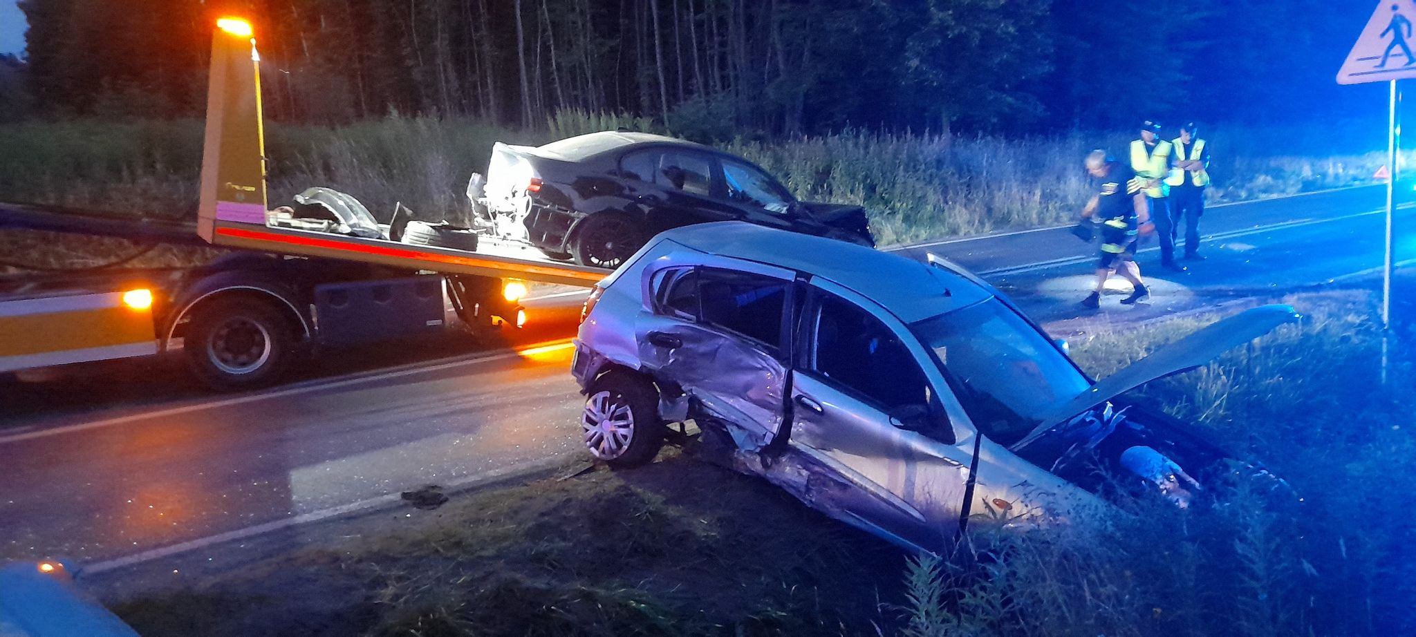 75-letni kierowca spowodował wypadek na ul. Jagiellońskiej. Z poważnymi obrażeniami trafił do szpitala wypadek Pisz, Wiadomości, zShowcase