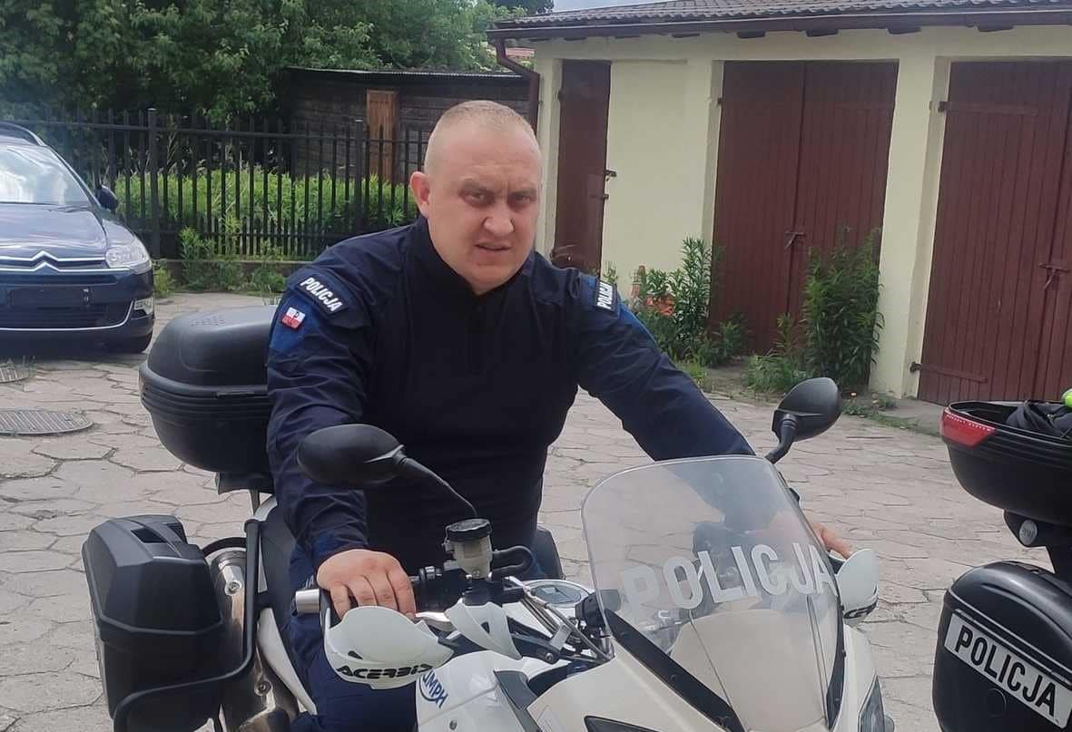 Aspirat Krzysztof Kłos niejednokrotnie udowodnił, że policjantem jest się nie tylko na służbie, ale również poza nią Olsztyn, Wiadomości