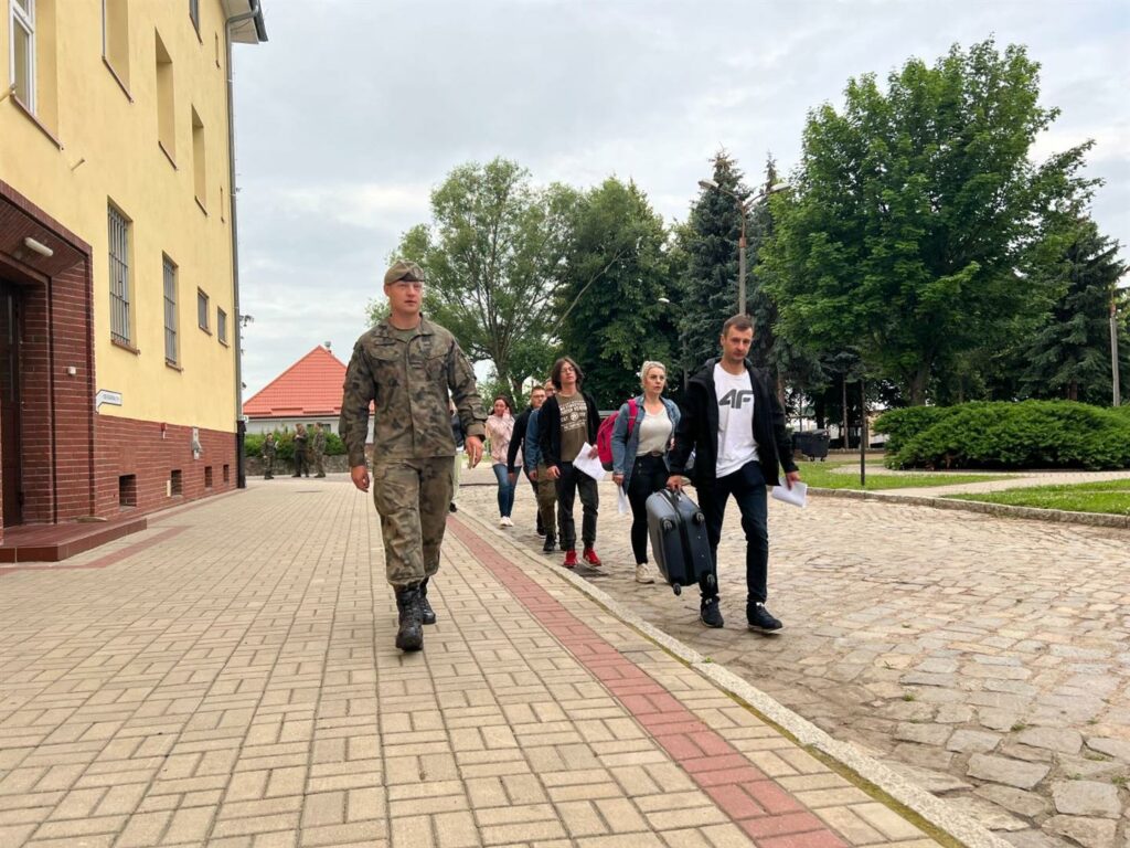 Ponad 80 osób rozpoczęło szkolenie wojskowe w 4. Warmińsko-Mazurskiej Brygadzie Obrony Terytorialnej wojsko Braniewo, Wiadomości