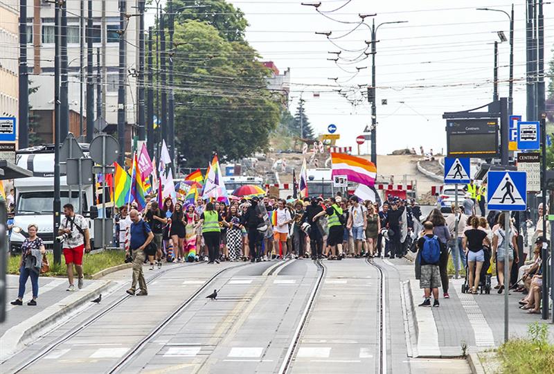 Były incydenty? Około 600 osób uczestniczyło w Olsztyńskim Marszu Równości