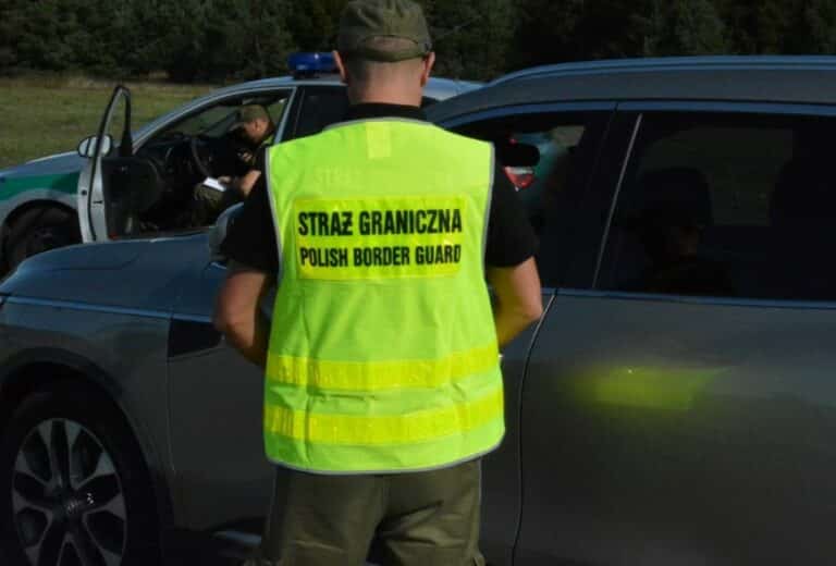 Funkcjonariusze z Plac&oacute;wki Straży Granicznej w Olsztynie zatrzymali obywatela Ukrainy