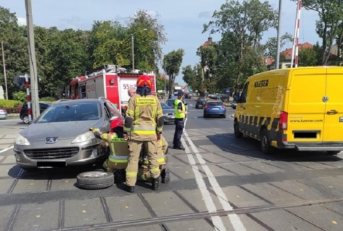 Nietypowe zdarzenie na przejeździe kolejowym wypadek Wiadomości, Olsztyn