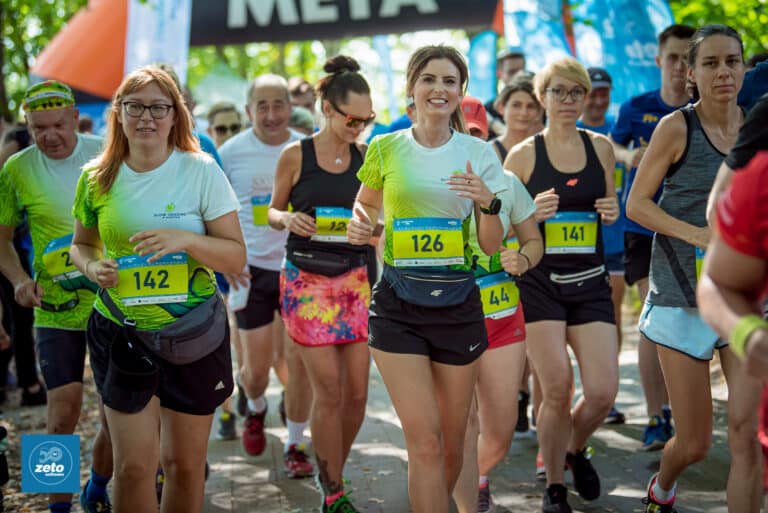 Kolejny bieg (Za)dyszka ZETO Software nad jeziorem Długim. Startowała Mistrzyni Polski Joanna Jóźwik