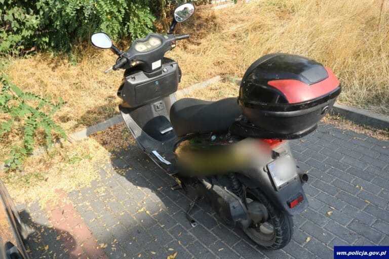 26-latka dopadła nieodparta pokusa, aby poczuć wiatr we włosach. Ukradł skuter