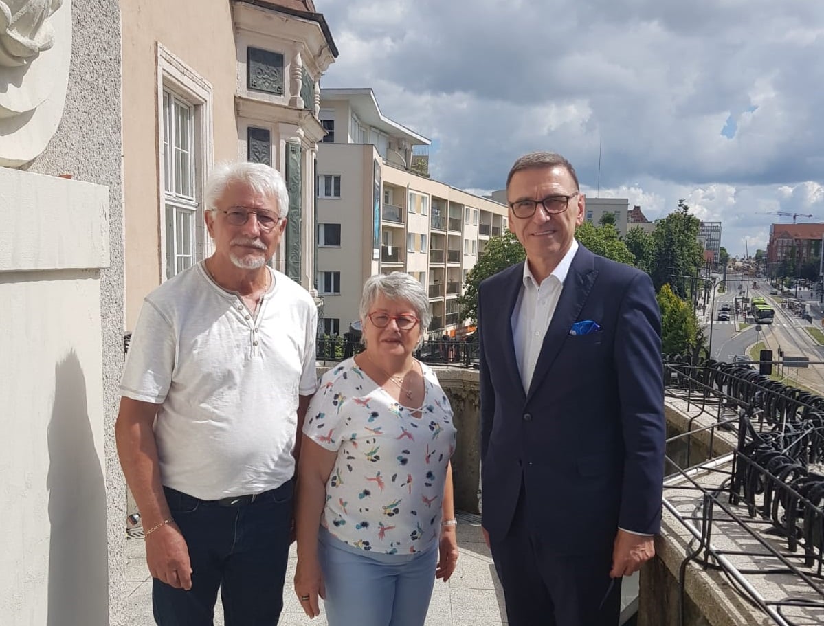 Goście z Chateauroux w ratuszu Urząd Miasta Olsztyna Ostróda, Wiadomości