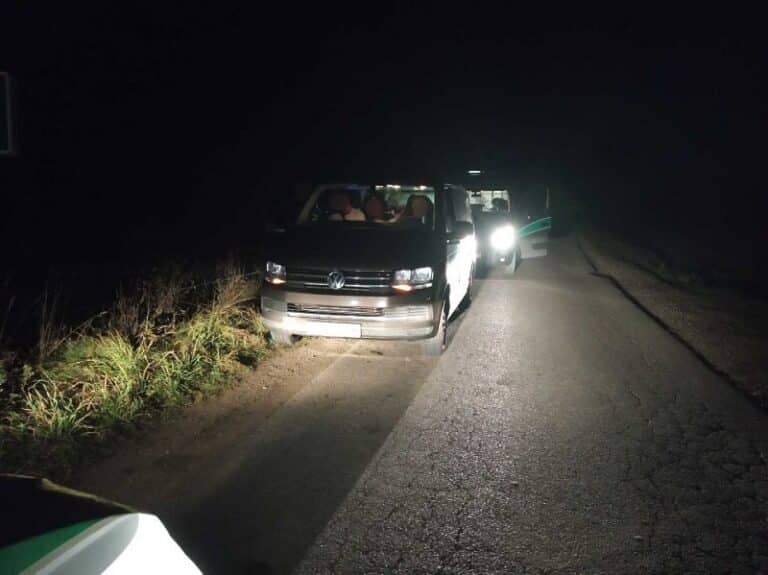 Kurier z Ukrainy przewoził Afgańczyków