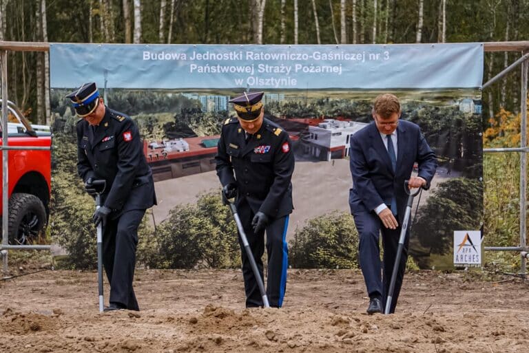 Rozpoczęto budowę nowej jednostki straży pożarnej w dzielnicy Jaroty