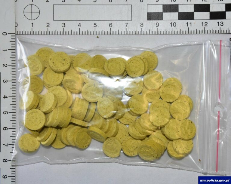 Kryminalni zatrzymali 24–latka. Miał 1200 gramów różnego rodzaju narkotyków