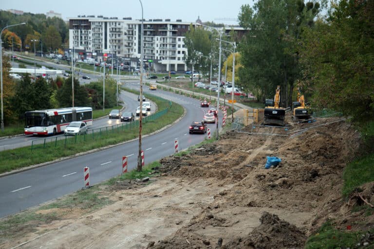 Kolejne zmiany w organizacji ruchu w związku z budową nowej, tramwajowej infrastruktury