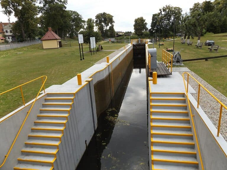 Od poniedziałku do końca roku zamknięta będzie śluza na Kanale Elbląskim