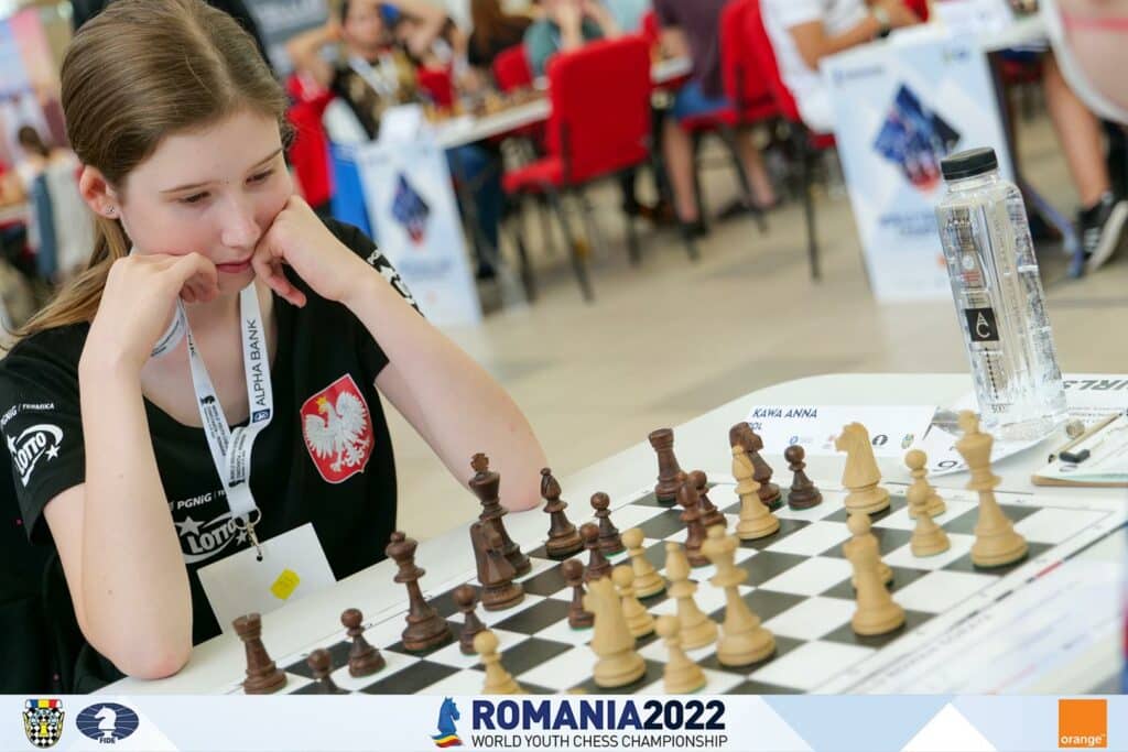Mistrzostwa Świata Juniorów w Szachach. Anna Kawa jedyną reprezentantką z Warmii i Mazur