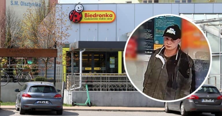 Absurdalne zachowanie klienta Biedronki? Jest nagranie z Olsztyna
