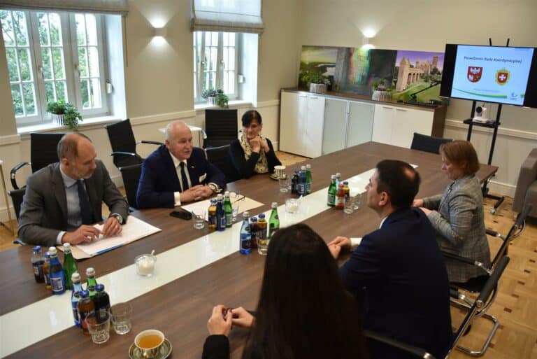 Wizyta partner&oacute;w z Ukrainy na Warmii i Mazurach