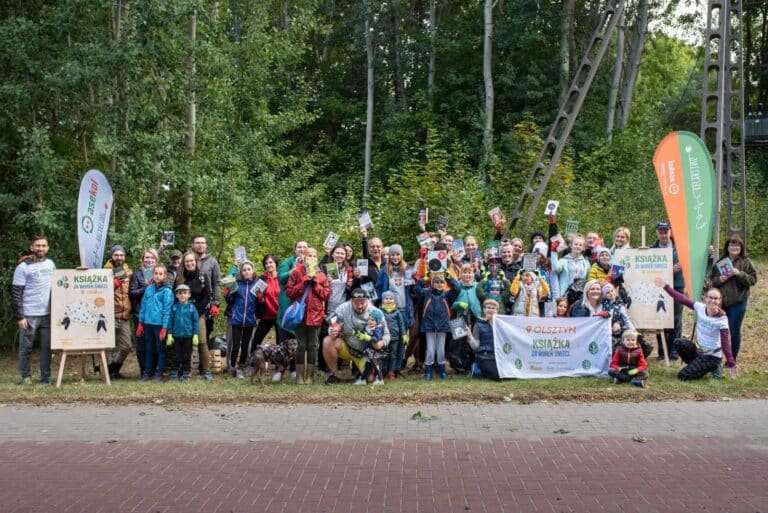 Ponad tona śmieci w akcji &bdquo;Książka za worek śmieci&rdquo; w Olsztynie