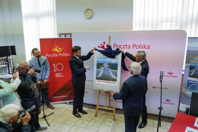 Poczta Polska wyemitowała znaczek „Przekop Mierzei Wiślanej”