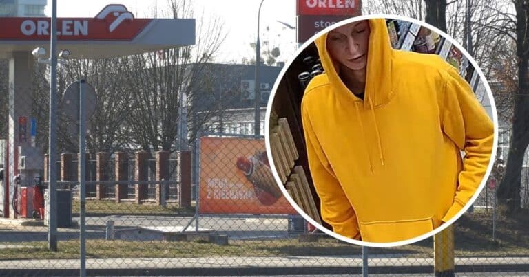 &bdquo;Ż&oacute;łty&rdquo; przestępca poszukiwany! Jest nagranie ze stacji benzynowej w Olsztynie