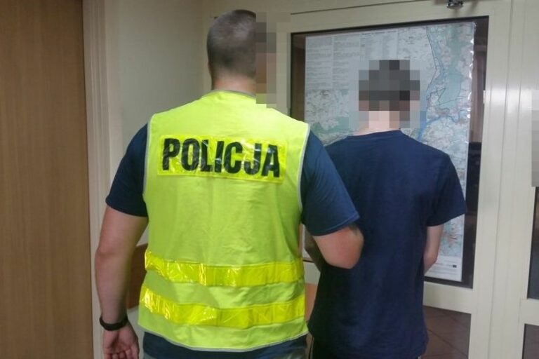Policjanci zatrzymali 17-latka, który substancją żrącą oblał dwa zaparkowane samochody