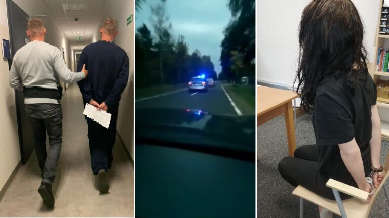 22-latek i 17-latka urządzili sobie szaleńczy rajd. Uderzyli w radiowóz, prawie potrącili policjanta