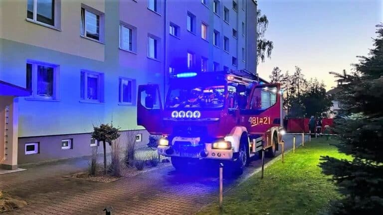 W pożarze zginął mężczyzna