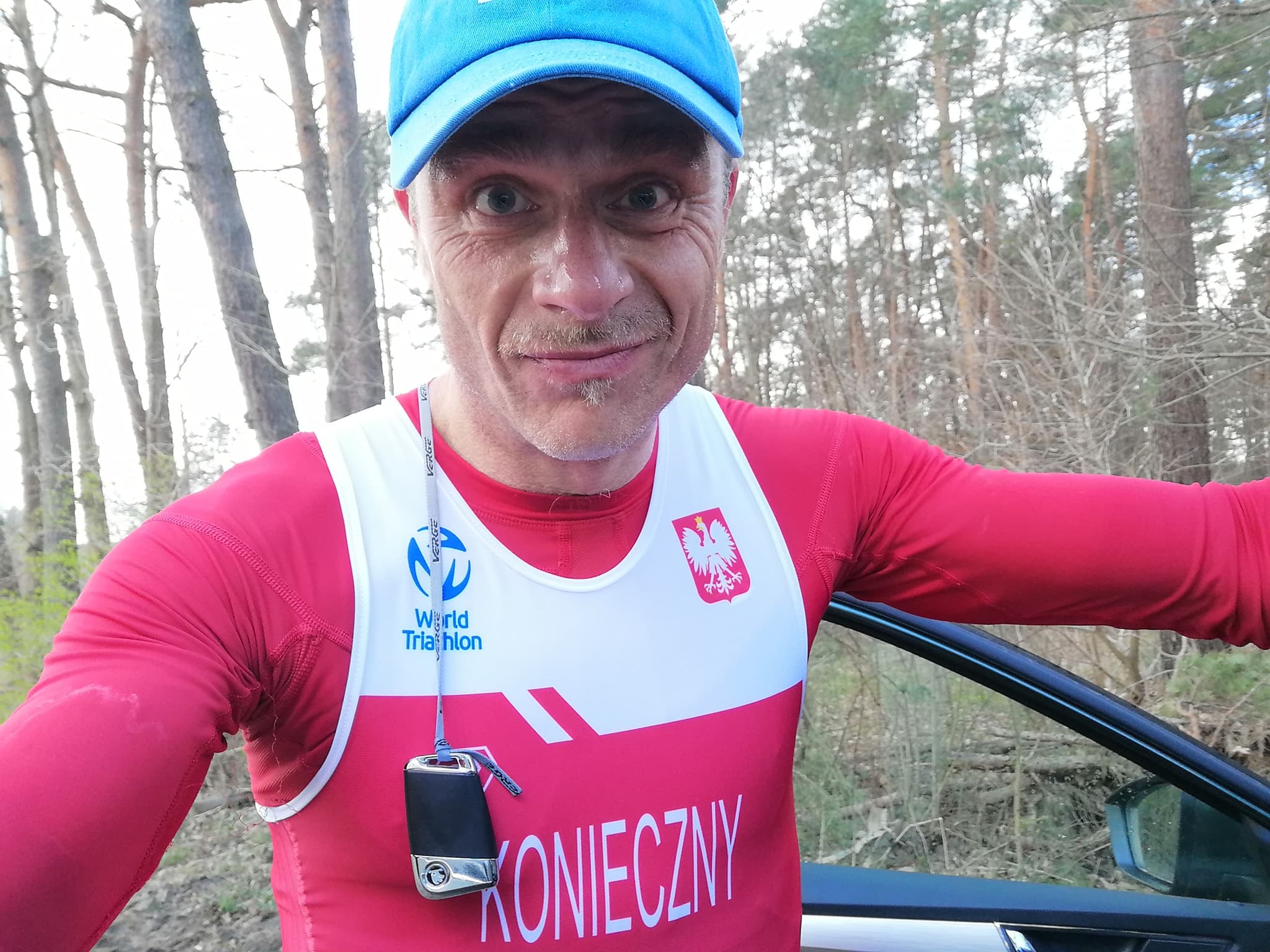 Marcin Konieczny spod Olsztyna wicemistrzem świata w triathlonie Ironman sport Olsztyn, Wiadomości