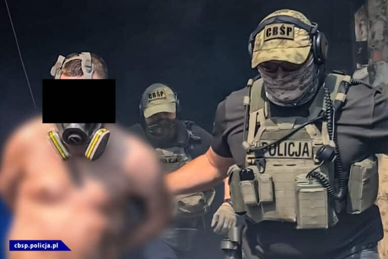 Zlikwidowano jedną z największych w Polsce fabryk narkotyków syntetycznych