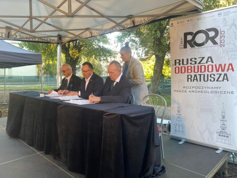 Badania archeologiczne w miejscu dawnego ratusza w Braniewie. Samorząd chce go odbudować