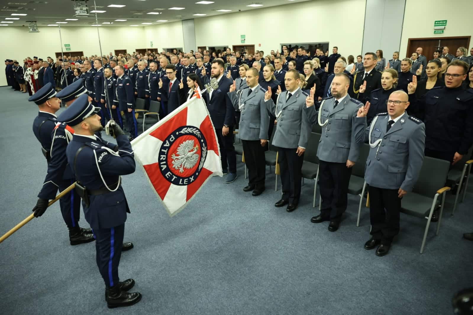 Inauguracja roku akademickiego w Wyższej Szkole Policji w Szczytnie szkoła Szczytno, Wiadomości, zPAP