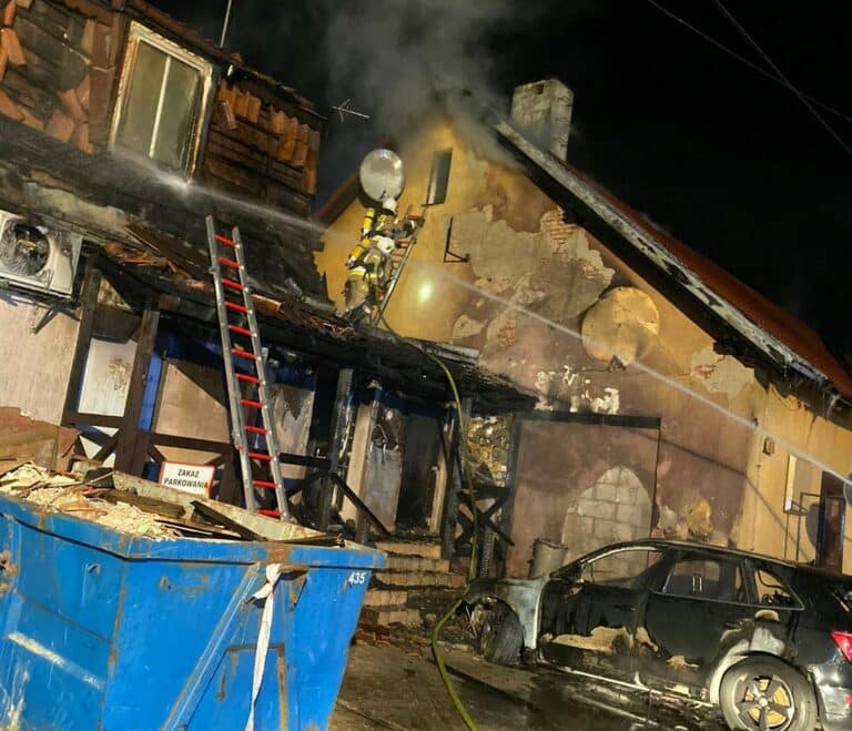 Pod Olsztynem spłonął lubiany przez klientki salon fryzjerski