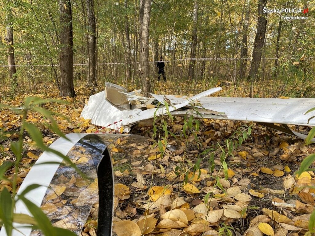 Wypadek lotniczy. Zginął 17-letni mieszkaniec Ostródy wypadek Olsztyn, Wiadomości