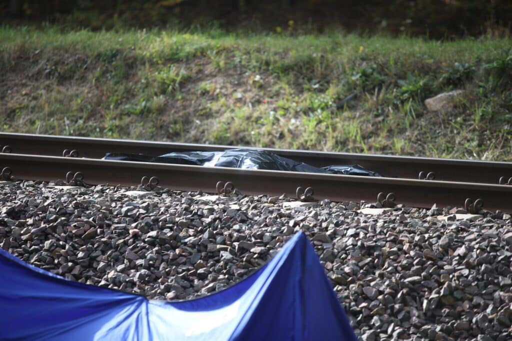 Pod Olsztynem pociąg śmiertelnie potrącił mężczyznę potrącenie Olsztyn, Wiadomości