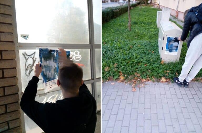 Plakaciarze ujęci i ukarani