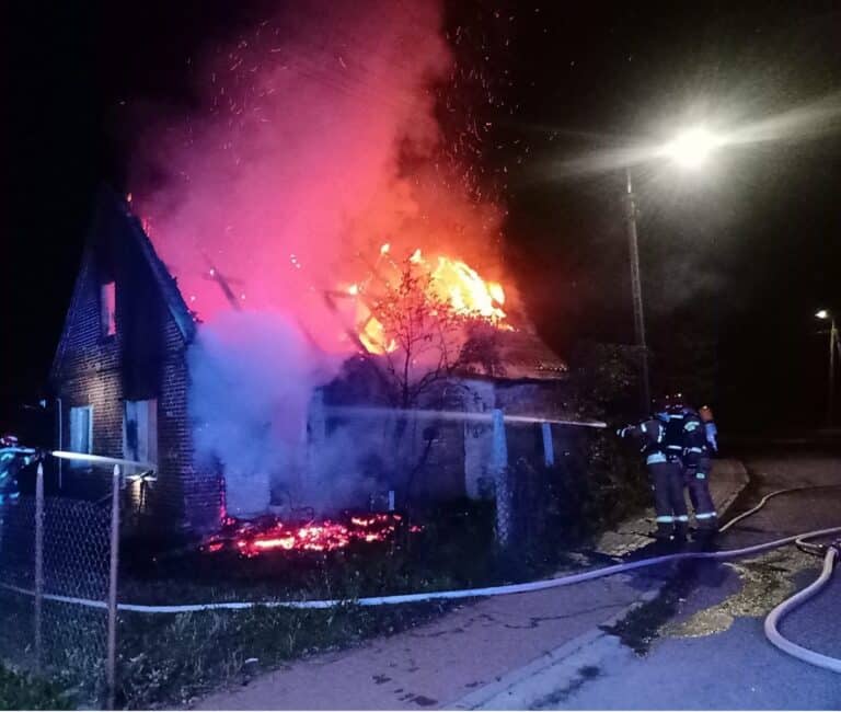Tragiczny finał pożaru w budynku mieszkalnym