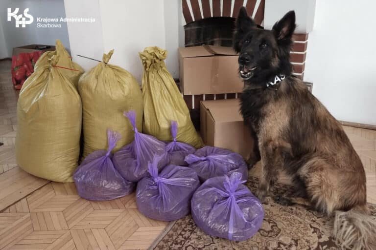 Niezawodna Czira w akcji. Dokonała spektakularnego odkrycia w Barczewie