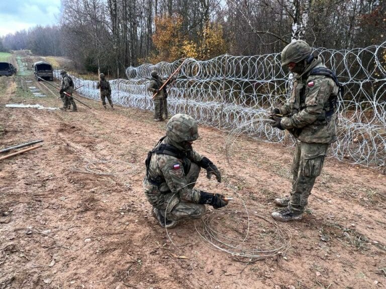Warmińsko-Mazurska SG: budowa zapory jedynie w pasie drogi granicznej