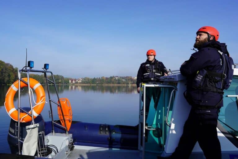 Choć tegoroczny sezon już się skończył, to policyjni wodniacy już myślą o kolejnym i szkolą się