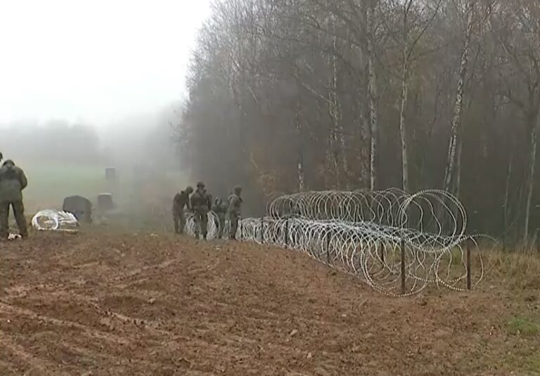 Wojsko buduje zaporę na granicy Polski z obwodem kaliningradzkim