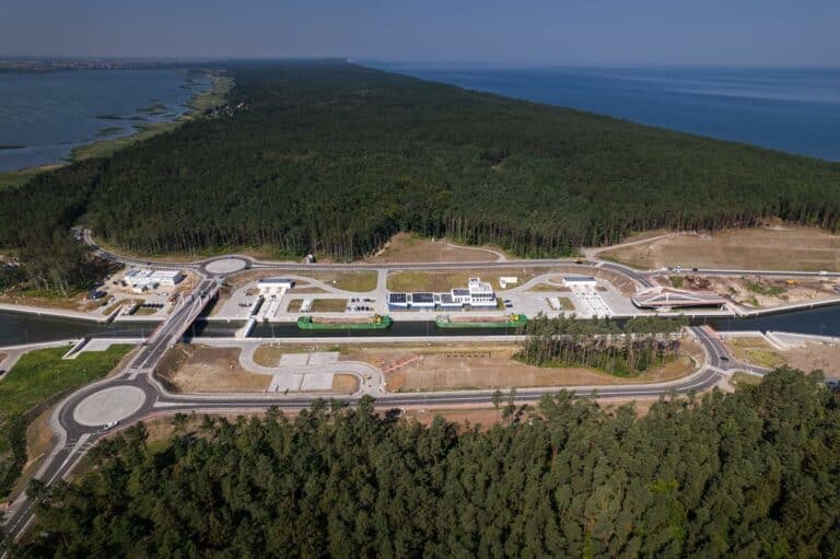 Projekt o utworzeniu przejścia granicznego w miejscu przekopu Mierzei Wiślanej trafił do opiniowania