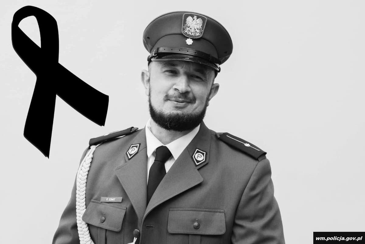 Zmarł policjant z Olsztyna. Miał zaledwie 39 lat śmierć Olsztyn, Wiadomości