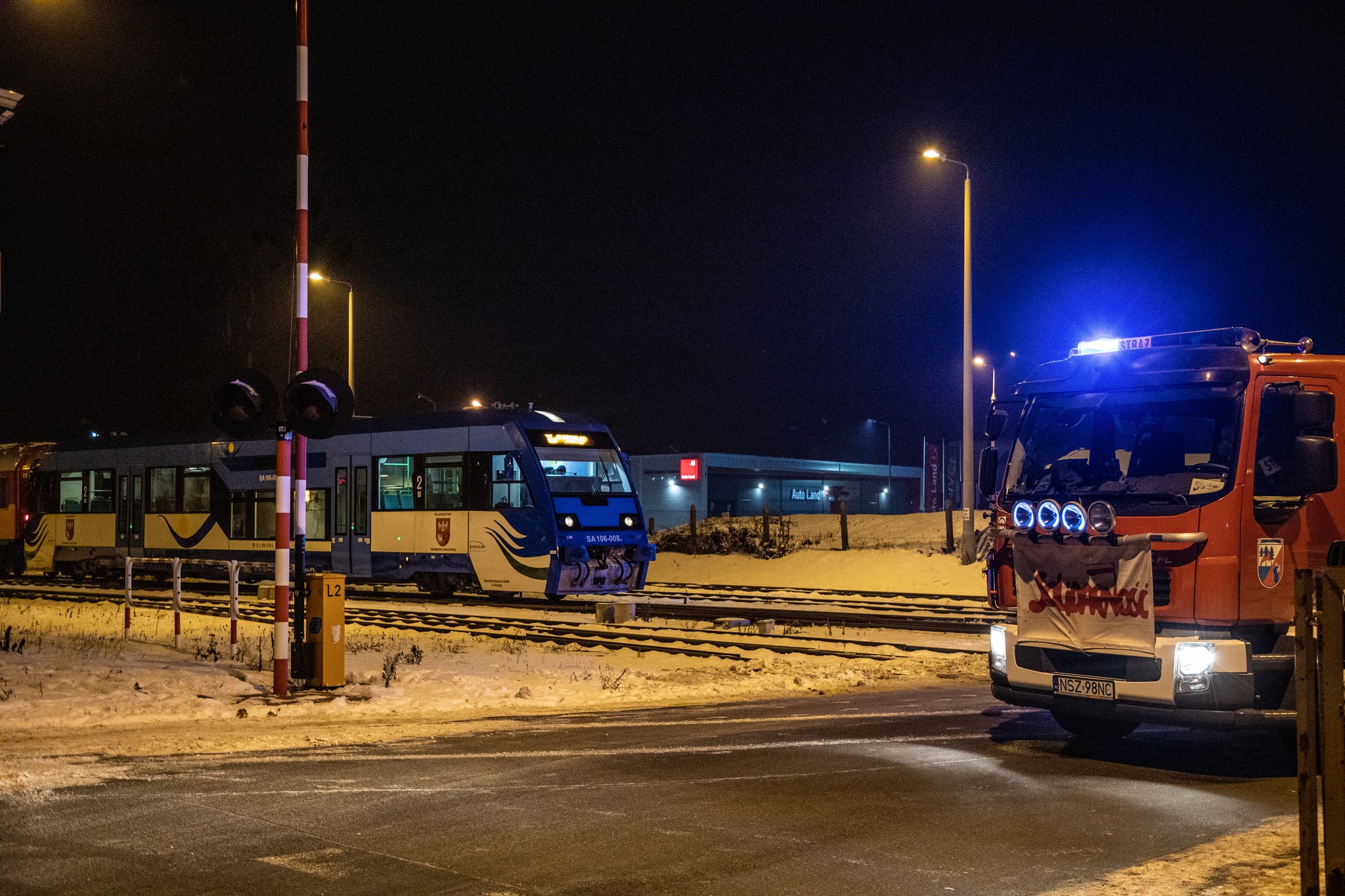 Mężczyzna leżał wzdłuż torów. Śmiertelnie potrącił go szynobus wypadek Wiadomości, Ostróda