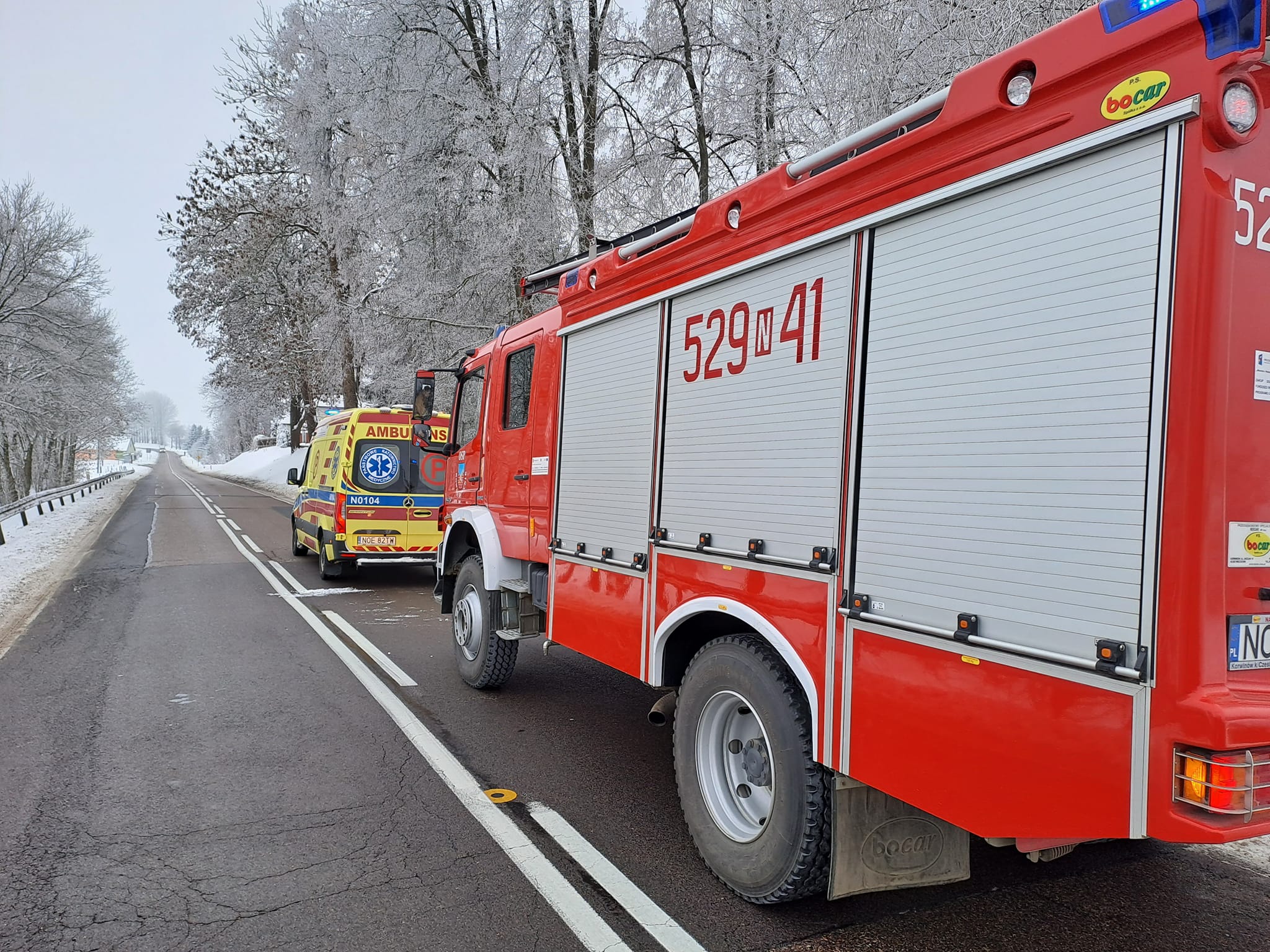 Mieszkaniec Kozłowa uratował 80-letniego sąsiada z pożaru pożar Olsztyn, Wiadomości, zShowcase