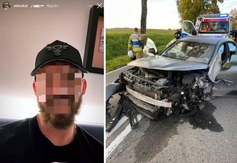 Sąd dyscyplinarny zawiesił adwokata Pawła K. za wypowiedź o „trumnie na kółkach”