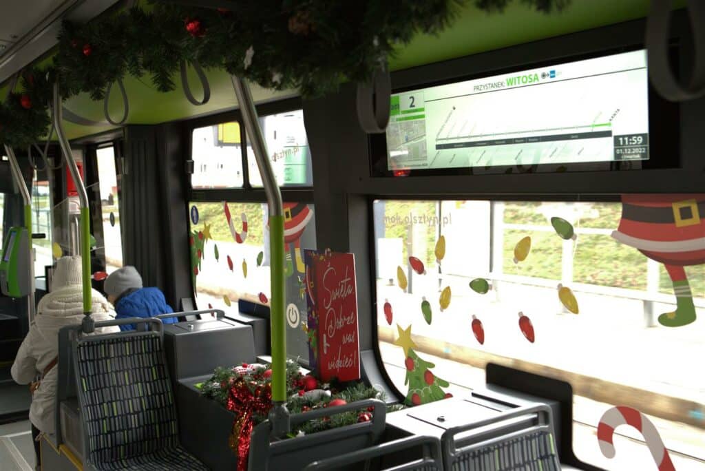 Świąteczny tramwaj powrócił na ulice Olsztyna! tramwaje Olsztyn, Wiadomości