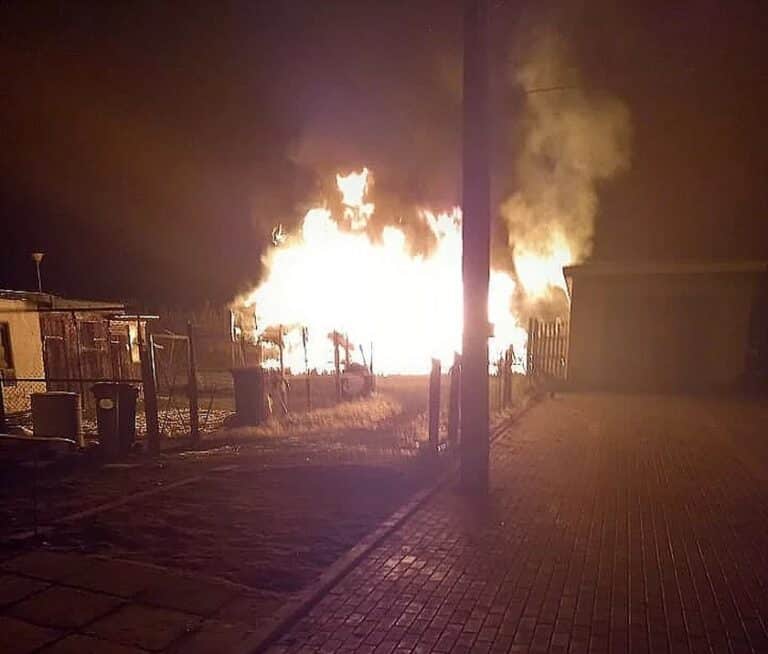 Podejrzewał byłą żonę o romans, podpalił sąsiadowi gołębnik