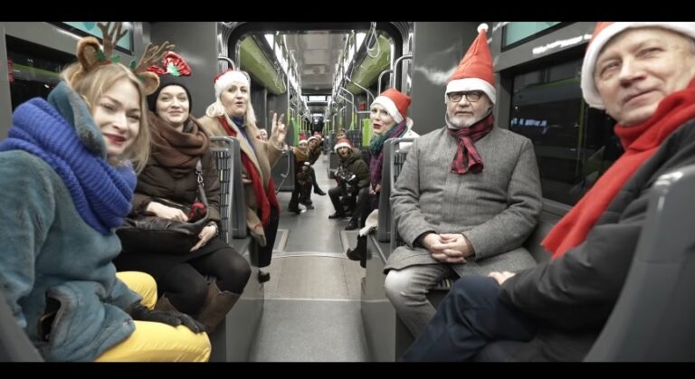W olsztyńskim tramwaju zabrzmiała pastorałka