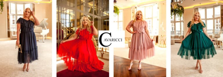 Zobacz modne sukienki na wesele w 2023 plus size od projektanta mody