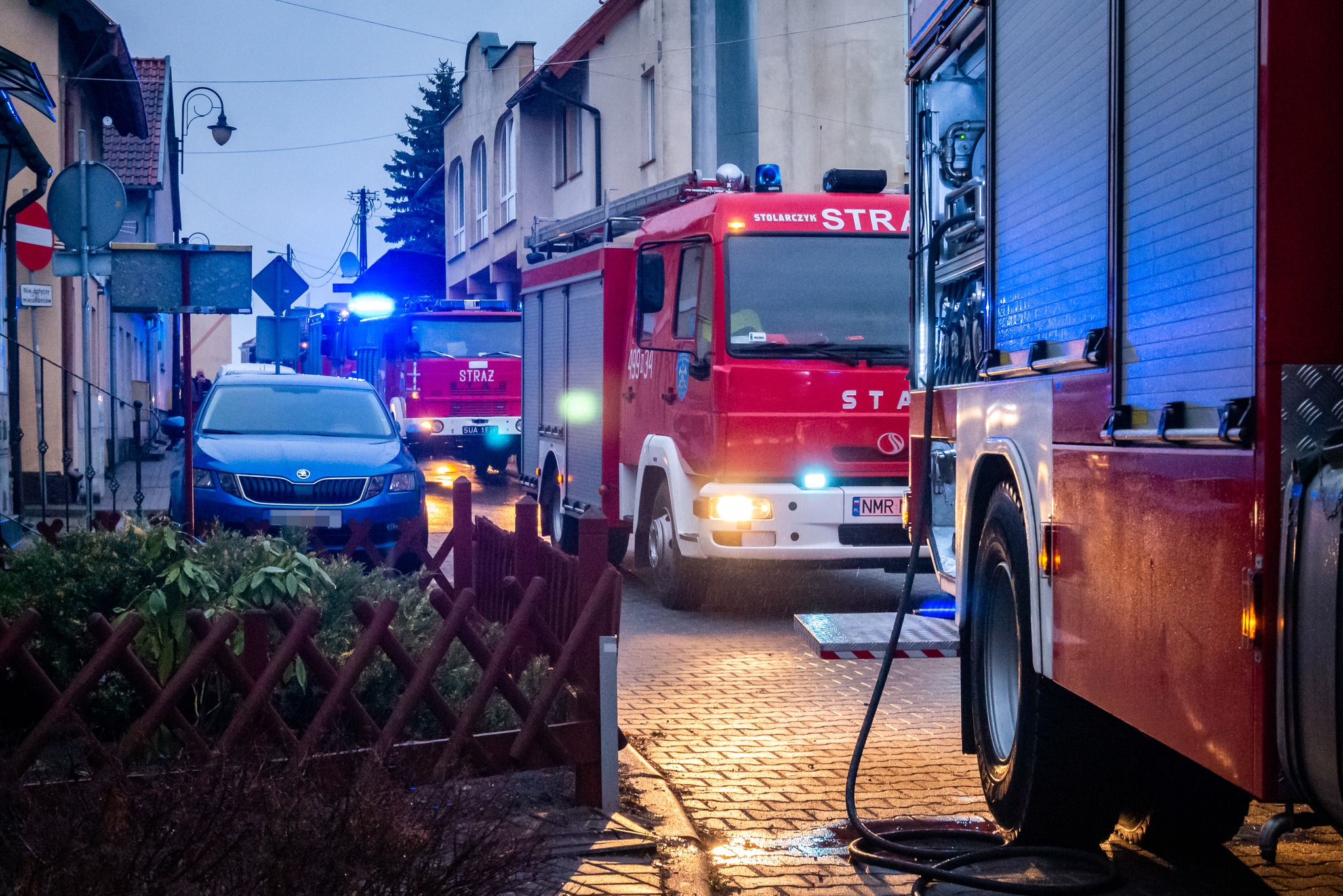 65-letni mężczyzna zginął w pożarze pożar Olsztyn, Wiadomości
