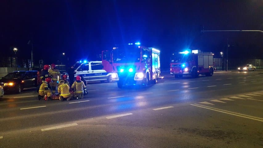 Olsztyn. 35-letnia kobieta potrącona na oznakowanym przejściu dla pieszych wypadek Olsztyn, Wiadomości